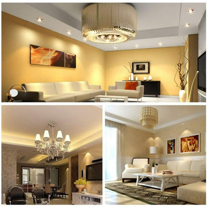مصدر إضاءة السقف لوحدة مصباح LED SMD 5730 بقوة 3 وات و6 مصابيح LED، ضوء أبيض دافئ بتيار مستمر 9 فولت، ضوء أبيض دافئ بتيار مستمر 9 فولت