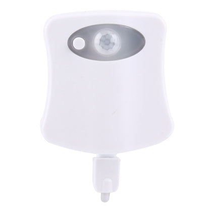 8 Colors Indoor Lighting Night Lights Motion Sensor LED Toilet Seat Cover Lightbowl Light Lamp, LED1660, LED1660US