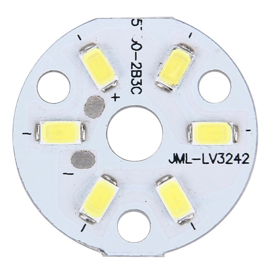 6 مصابيح LED 270 لومن 3000-6500 كلفن، القطر: 32 مم