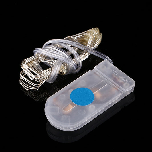 20 LEDs SMD 0603 IP65 Waterproof CR2032 Button Batteries, 2m Blue Light, 2m Green Light, 2m Red Light