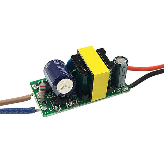 محول تشغيل LED بقوة 4-7 وات مزود طاقة معزول تيار متردد 85-265 فولت إلى تيار مستمر 12-26 فولت، 4-7 وات