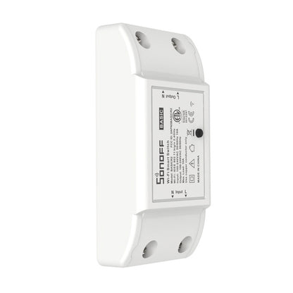 Sonoff Basic R2 eWelink Phone APP WiFi 2.4GHz DIY Smart LED Switch Remote Controller Module, Support Alexa Echo & Google Home Voice Control, AC 90-250V, 2.4GHz