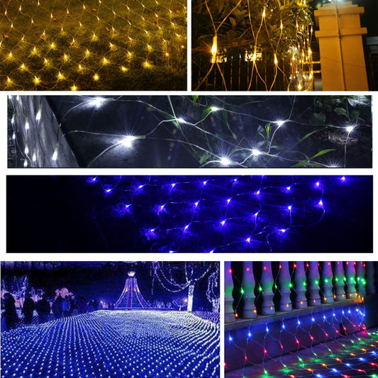 200 LEDs Reticular String Light with End Joint & Multi-function Controller, Blue Light EU Plug, Colorful Light EU Plug, Purple Light EU Plug, White Light EU Plug, Warm White EU Plug, Yellow Light EU Plug