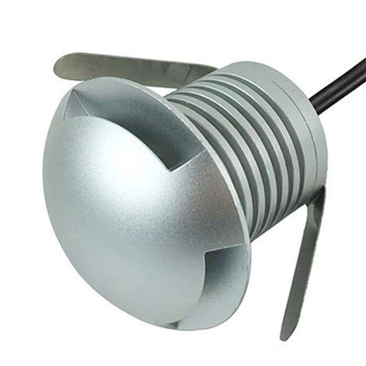 مصباح LED مدمج مستقطب بقوة 3 وات، مقاوم للماء IP67، مصباح على شكل صدفة سلحفاة، مصباح حديقة خارجي، ضوء دافئ 3000 كلفن Q2، ضوء ثنائي الاتجاه، ضوء دافئ 3000 كلفن Q2