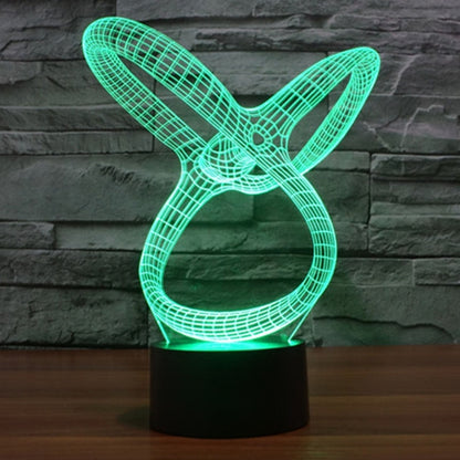 7 Color Discoloration Creative Visual Stereo Lamp Desk Lamp Night Light, Abstract Style Model 2