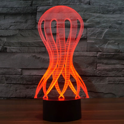 7 Color Discoloration Creative Visual Stereo Lamp Desk Lamp Night Light, Acaleph Style