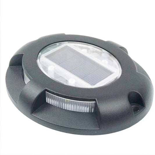 مصباح أرضي LED يعمل بالطاقة الشمسية ومدمج، مقاوم للماء IP68، مصباح حديقة خارجي