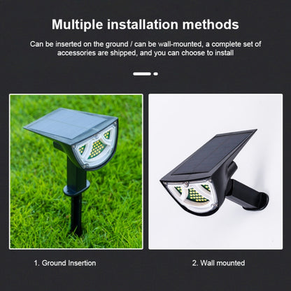 مصباح إسقاط يعمل بالطاقة الشمسية خارجي مقاوم للماء IP65 LED للمناظر الطبيعية والحديقة مصباح أرضي مزخرف