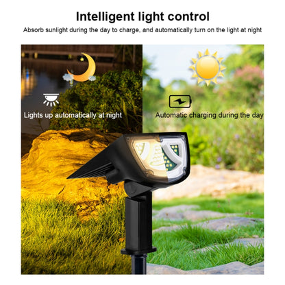مصباح إسقاط يعمل بالطاقة الشمسية خارجي مقاوم للماء IP65 LED للمناظر الطبيعية والحديقة مصباح أرضي مزخرف