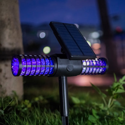 مصباح SZ-16008 يعمل بالطاقة الشمسية لقتل البعوض في الهواء الطلق IP65 مقاوم للماء LED للمناظر الطبيعية والحديقة ومقبس أرضي ومصيدة البعوض ومصباح حديقة مزخرف