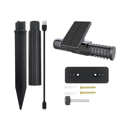 مصباح SZ-16008 يعمل بالطاقة الشمسية لقتل البعوض في الهواء الطلق IP65 مقاوم للماء LED للمناظر الطبيعية والحديقة ومقبس أرضي ومصيدة البعوض ومصباح حديقة مزخرف