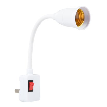 E27 Bulb Holder Flexible Extension Converter with Switch, US Plug, US Plug