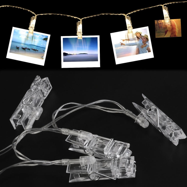 40 LEDs 3 x AA Batteries Box Chains Lamp Decorative Light for Home Hanging Pictures, DIY Party, Wedding, Christmas Decoration, 4m