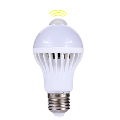 Sensor Distance: 4-6m, AC 85-265V, E27 9W White Light, E27 9W Warm White