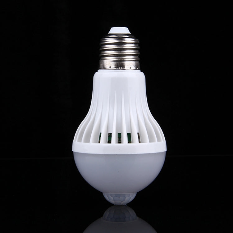 Sensor Distance: 4-6m, AC 85-265V, E27 9W White Light, E27 9W Warm White