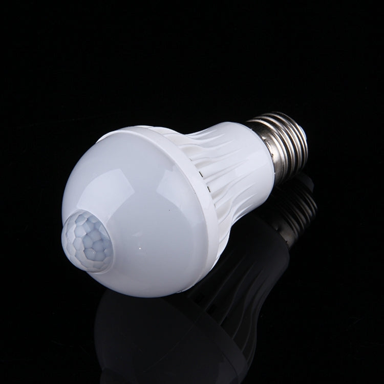 Sensor Distance: 4-6m, AC 85-265V, E27 9W White Light, E27 9W Warm White