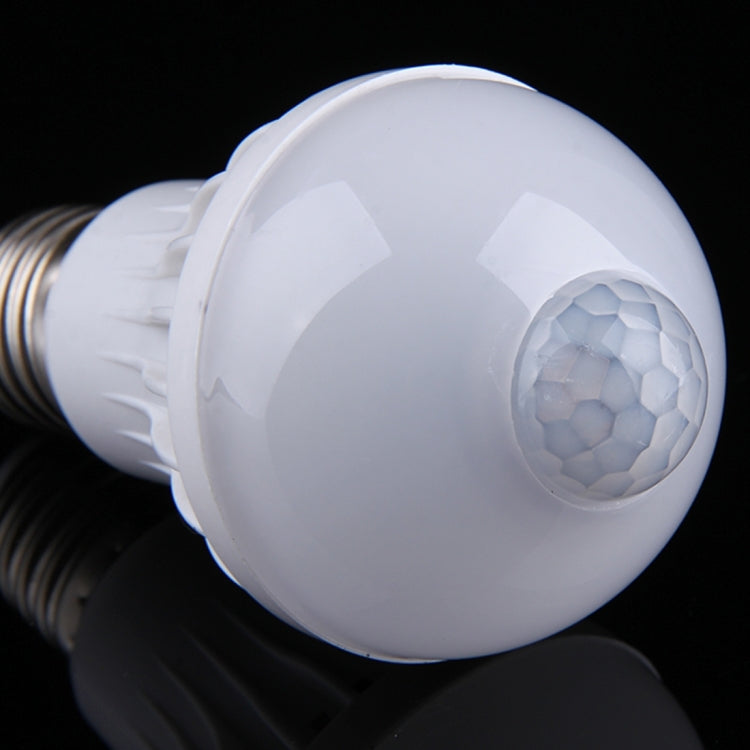 Sensor Distance: 4-6m, AC 85-265V, E27 9W White Light, E27 9W Warm White