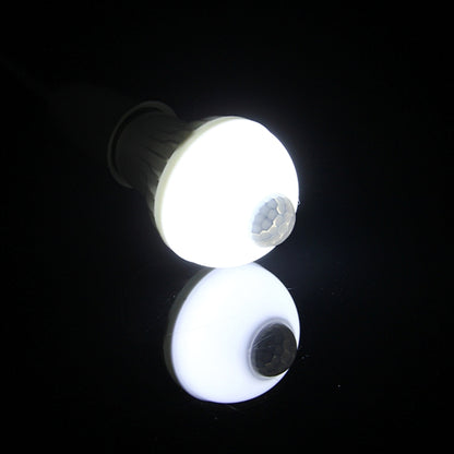 Sensor Distance: 4-6m, AC 85-265V, E27 9W White Light, E27 9W Warm White