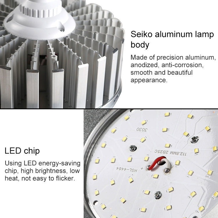 50W Warehouse Workshop Factory LED Mining Lamp Explosion-proof Light, Hook without Chain Engineering Version, 50W, Engineering Version
