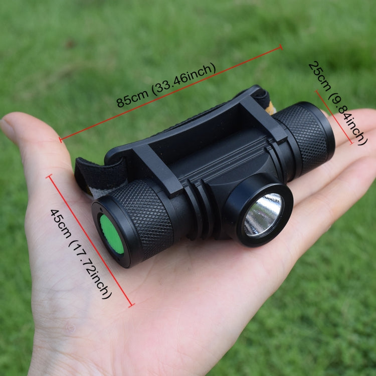 1200 LM USB Charging Adjustable Outdoor LED Headlight, D10