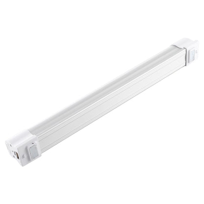 Q34 34cm White + Red USB LED Strip Light Portable 5V 650mA 5500-6500K with Switch, 34cm