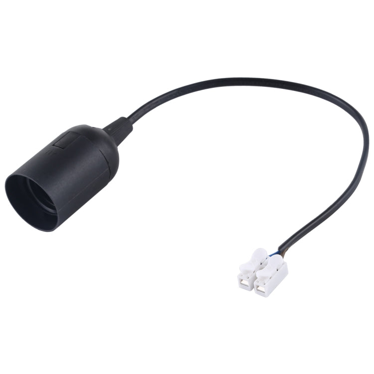 E27 Lamp Socket Base Holder with Electrical Wire Cable, Cable Length: 28cm, E27