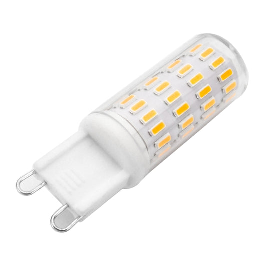 مصباح ذرة LED قابل للتعتيم G9 3.2 واط SMD 4014 63 مصباح LED، تيار متردد/تيار مستمر 12-24 فولت، G9 SMD 4014