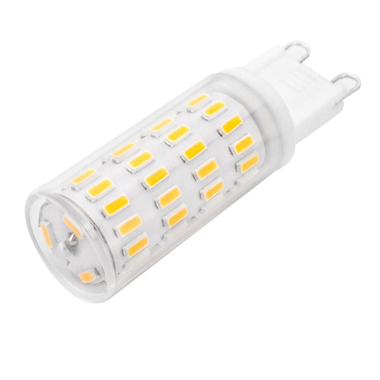 مصباح ذرة LED قابل للتعتيم G9 3.2 واط SMD 4014 63 مصباح LED، تيار متردد/تيار مستمر 12-24 فولت، G9 SMD 4014