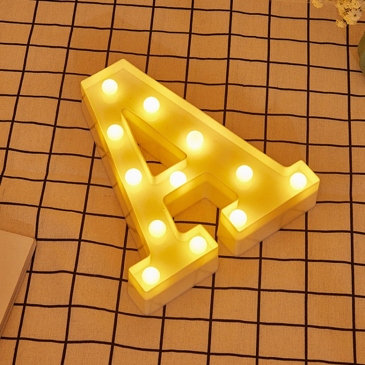 Dry Battery Powered Warm White Standing Hanging LED Holiday Light, A, N, B, O, C, P, D, Q, R, E, S, F, G, T, U, I, V, J, W, K, X, L, Y, M, Z