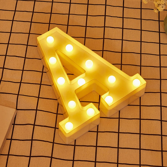 Dry Battery Powered Warm White Standing Hanging LED Holiday Light, A, N, B, O, C, P, D, Q, R, E, S, F, G, T, U, I, V, J, W, K, X, L, Y, M, Z