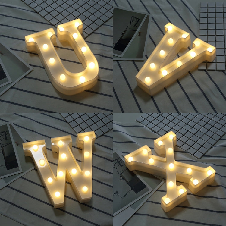 Dry Battery Powered Warm White Standing Hanging LED Holiday Light, A, N, B, O, C, P, D, Q, R, E, S, F, G, T, U, I, V, J, W, K, X, L, Y, M, Z