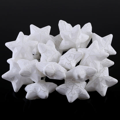 20 LEDs Teenage Style Warm Fairy Decorative Lamp for Christmas, Wedding, Bedroom, Cracked Star