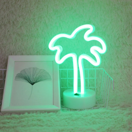 Warm Fairy Decorative Lamp Night Light for Christmas, Wedding, Party, Bedroom, Coconut Tree
