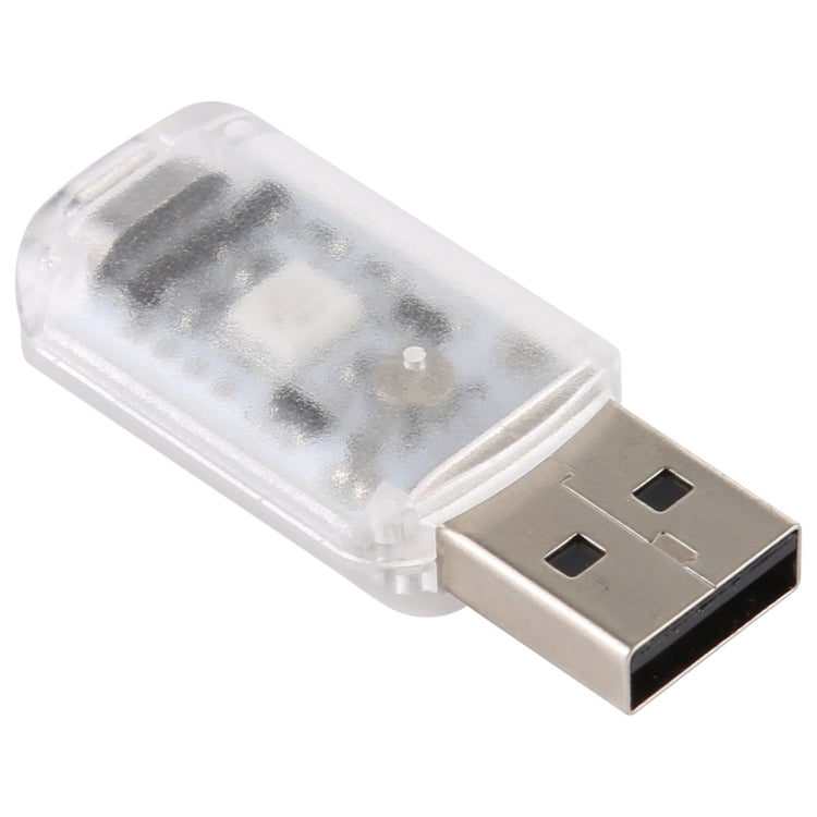 ضوء ملون متغير اللون مع تحكم صوتي عبر USB مع سطوع قابل للتعديل