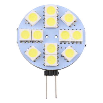 مصباح G4 12 LED SMD 5050 144LM 2800-3200K مع خاصية التعتيم المستمر، قاعدة دبوس الإضاءة الموفرة للطاقة، تيار مستمر 12 فولت، G4 12 LED SMD 5050 144LM، G4 12 LED SMD 5050 144LM