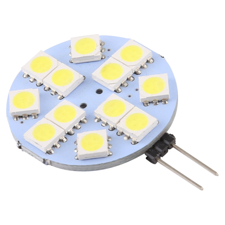 مصباح G4 12 LED SMD 5050 144LM 2800-3200K مع خاصية التعتيم المستمر، قاعدة دبوس الإضاءة الموفرة للطاقة، تيار مستمر 12 فولت، G4 12 LED SMD 5050 144LM، G4 12 LED SMD 5050 144LM