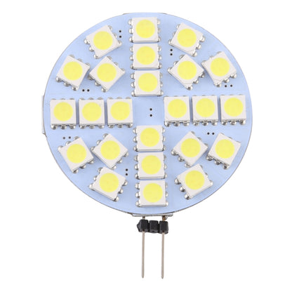 مصباح G4 24 LED SMD 5050 288LM 2800-3200K مع خاصية التعتيم المستمر، قاعدة دبوس الإضاءة الموفرة للطاقة، تيار مستمر 12 فولت، G4 24 LED SMD 5050 288LM، G4 24 LED SMD 5050 288LM