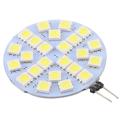 مصباح G4 24 LED SMD 5050 288LM 2800-3200K مع خاصية التعتيم المستمر، قاعدة دبوس الإضاءة الموفرة للطاقة، تيار مستمر 12 فولت، G4 24 LED SMD 5050 288LM، G4 24 LED SMD 5050 288LM