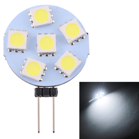 مصباح G4 6 مصابيح LED SMD 5050 72LM 2800-3200K مع خاصية التعتيم المستمر، قاعدة دبوس الإضاءة الموفرة للطاقة، تيار مستمر 12 فولت، G4 6 مصابيح LED SMD 5050 72LM، G4 6 مصابيح LED SMD 5050 72LM