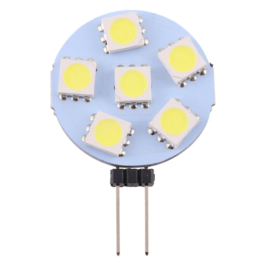 مصباح G4 6 مصابيح LED SMD 5050 72LM 2800-3200K مع خاصية التعتيم المستمر، قاعدة دبوس الإضاءة الموفرة للطاقة، تيار مستمر 12 فولت، G4 6 مصابيح LED SMD 5050 72LM، G4 6 مصابيح LED SMD 5050 72LM