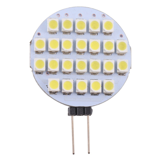 مصباح G4 24 LED SMD 3528 168LM 2800-3200K مع خاصية التعتيم المستمر، قاعدة دبوس الإضاءة الموفرة للطاقة، تيار مستمر 12 فولت، G4 24 LED SMD 3528 168LM