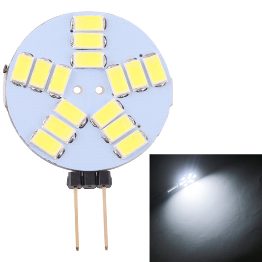 مصباح G4 LED 15 SMD 5730 400LM 2800-3200K مع خاصية التعتيم المستمر، قاعدة دبوس الإضاءة الموفرة للطاقة، تيار مستمر 12 فولت، G4 15 LED SMD 5730 400LM، G4 15 LED SMD 5730 400LM