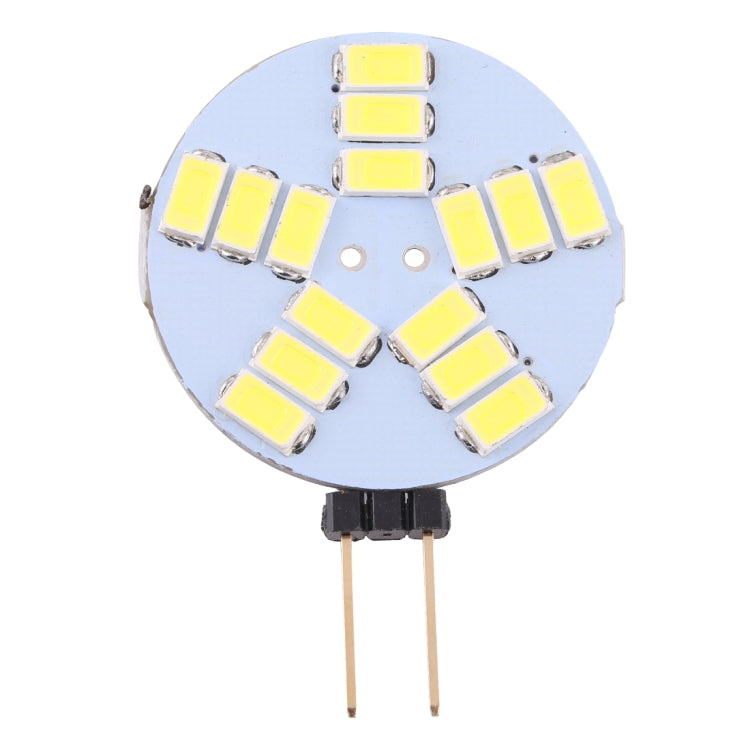 مصباح G4 LED 15 SMD 5730 400LM 2800-3200K مع خاصية التعتيم المستمر، قاعدة دبوس الإضاءة الموفرة للطاقة، تيار مستمر 12 فولت، G4 15 LED SMD 5730 400LM، G4 15 LED SMD 5730 400LM