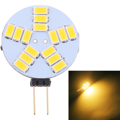مصباح G4 LED 15 SMD 5730 400LM 2800-3200K مع خاصية التعتيم المستمر، قاعدة دبوس الإضاءة الموفرة للطاقة، تيار مستمر 12 فولت، G4 15 LED SMD 5730 400LM، G4 15 LED SMD 5730 400LM