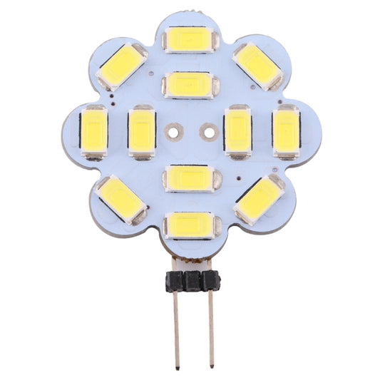 مصباح G4 12 LED SMD 5730 240LM 2800-3200K على شكل زهرة البرقوق مع تعتيم مستمر وموفر للطاقة، قاعدة دبوس، تيار مستمر 12 فولت، G4 12 LED SMD 5730 240LM، G4 12 LED SMD 5730 240LM