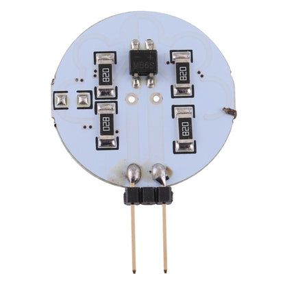 مصباح G4 12 LED SMD 5730 360LM 2800-3200K دائري الشكل مزود بخاصية التعتيم المستمر لتوفير الطاقة، قاعدة دبوس، تيار مستمر 12 فولت، G4 12 LED SMD 5730 360LM، G4 12 LED SMD 5730 360LM