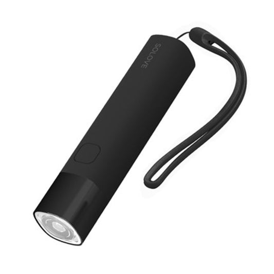 مصباح يدوي شاومي يوبين SOLOVE LED الأصلي بقوة 3000 مللي أمبير في الساعة ومنفذ USB متعدد الوظائف، إضاءة محمولة SOLOVE