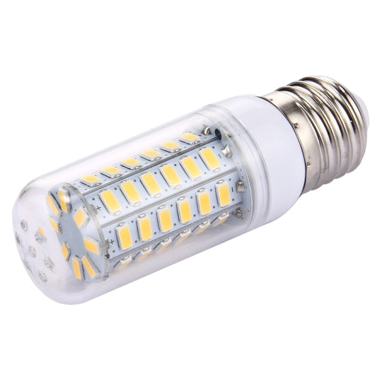 56 LEDs SMD 5730 Bulb, AC 220V, 5W 220V Warm White, 5W 220V White Light