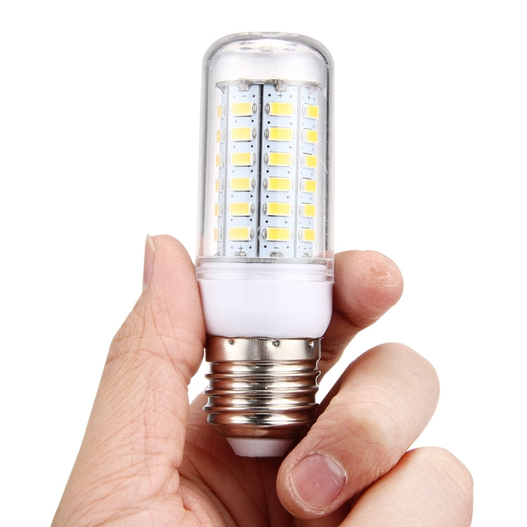 56 LEDs SMD 5730 Bulb, AC 220V, 5W 220V Warm White, 5W 220V White Light