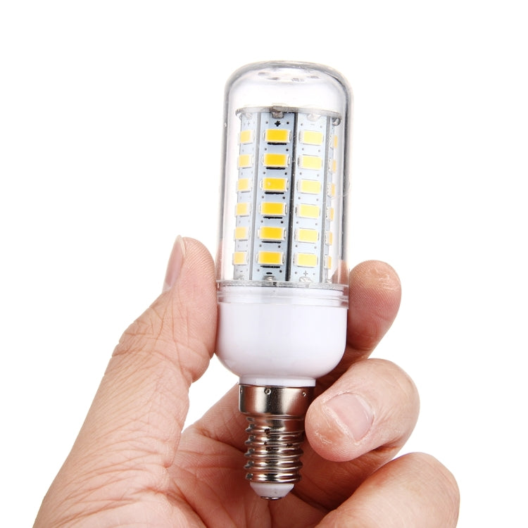 56 مصباح LED SMD 5730، تيار متردد 220 فولت، 5 وات 220 فولت، أبيض دافئ